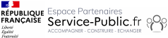 Espace-partenaires-service-public.fr go to the home page